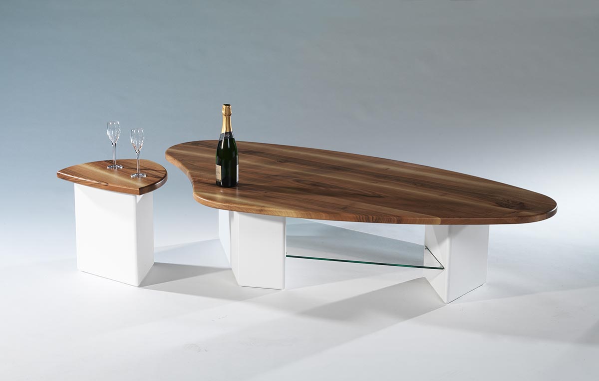 table basse design ébéniste annecy